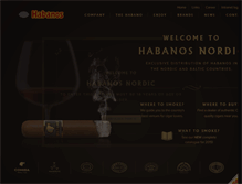 Tablet Screenshot of habanosnordic.se